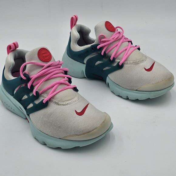 Nike Shoes 3Y Air Presto Athletic Low Sneakers 844766-103 Multicolor Fabric - Picture 4 of 12